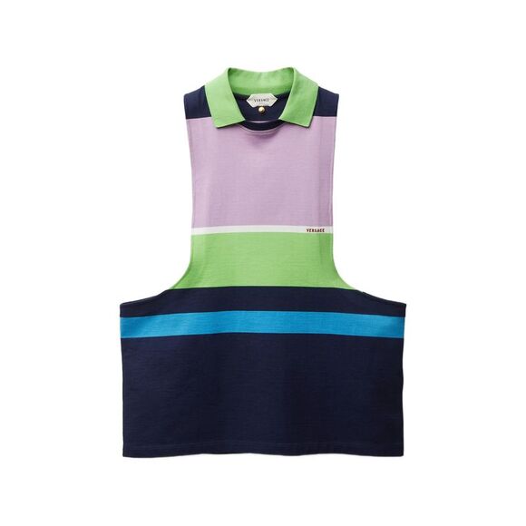 Versace Blue Tops - Vests & Tank Tops Women